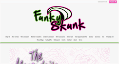 Desktop Screenshot of funkyskunkstore.com